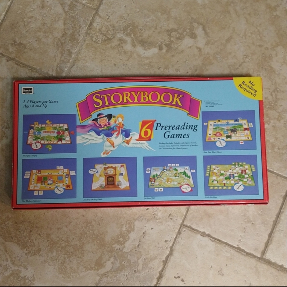 STORYBOOK- 6 Pre-reading Games